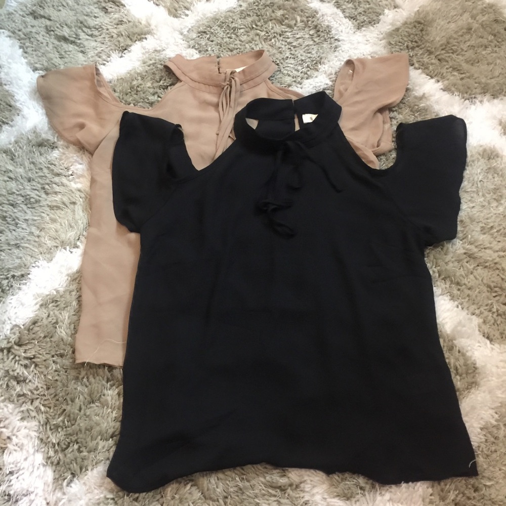 2 Sheer Tops